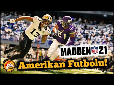 KIRAN KIRANA AMERİKAN FUTBOLU! 😡 MADDEN NFL 21 (Türkçe İlk Bakış)