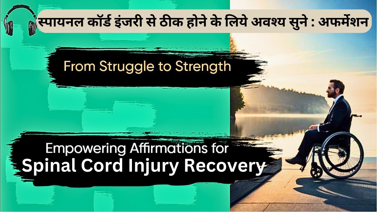 Power of Positive Thoughts For Spinal Cord Injury ....! - YouTube