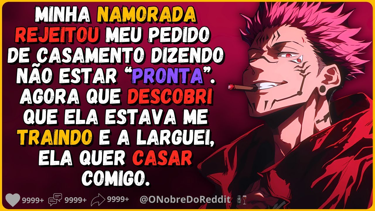 🗿🍷Agora que estou com a amiga dela, ela quer casar comigo. #relatos