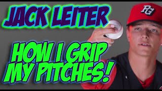 Rangers JACK LEITER: How I Throw My Pitches!