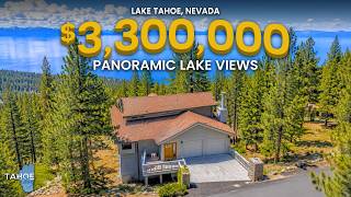 Inside a $3.30M Panoramic Lake View Home in Glenbrook, Nevada