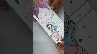 DIY Eidi Card 🩷#shreyasdiys #eid #eidmubarak #eidicard #diy #craft #diycardideas #festival #eidicard
