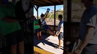 Limite zero Zip line from Spain to Portugal