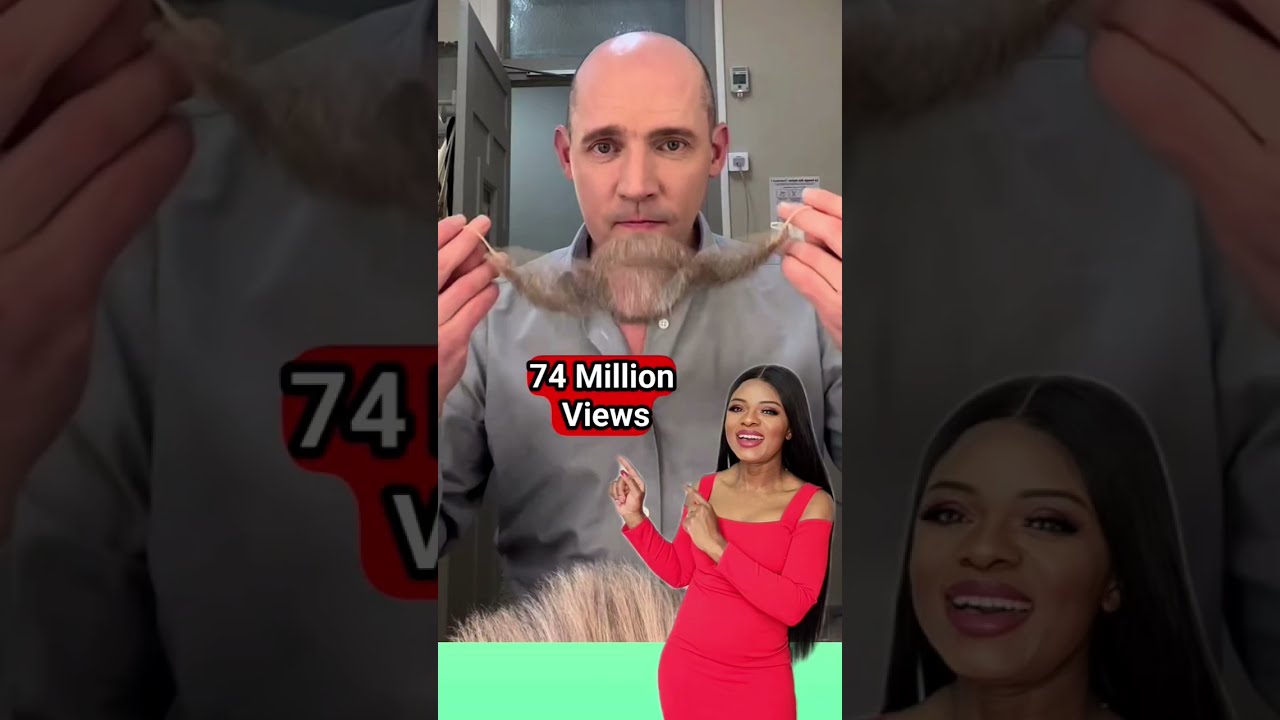 Full Video White Men Wear Wigs Too & FAKE Man Beard 👏🏼❤️