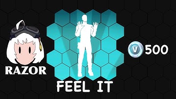 FEEL IT | Fortnite Emote | Using Razor from Battle Breakers