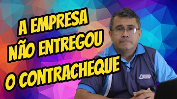 Quanto tempo a empresa tem para entregar o holerite?