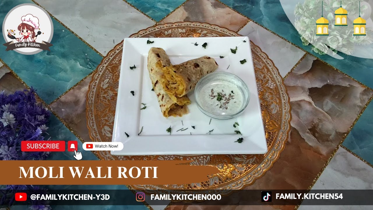 Molvi Roti Moli Wali Roti Recipe - Family Kitchen - YouTube