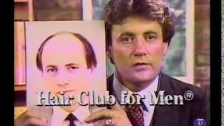 1986 Hair Club For Men - Im Also A Client - Tv Commercial
