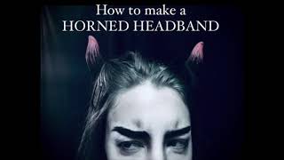 How To Make A Horned Headband Cosplay & Costume Tutorial