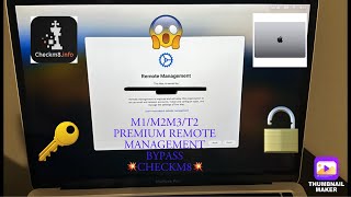 T2/M1/M2/M3 FULL PREMIUM BYPASS REMOTE MANAGEMENT MDM FOR MACBOOKS 💻 🔥CHECKM8🔥 FIXED OS SONOMA 💯