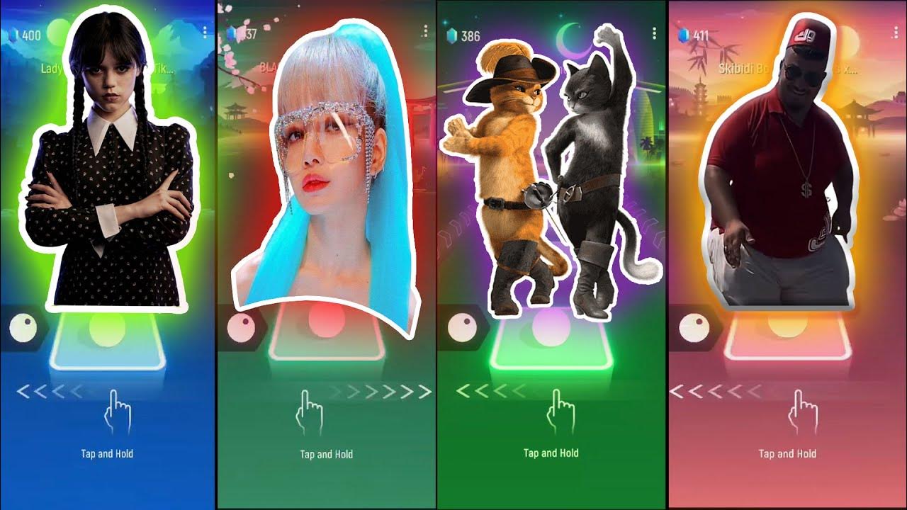 WEDNESDAY BLOODY MARY vs BLACKPINK HOW YOU LIKE THAT vs CUTE CATS vs