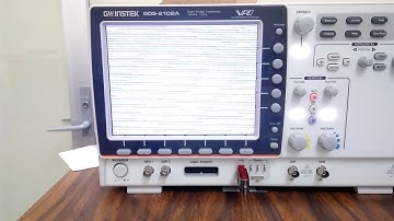 Again Failure Oscilloscope GWINSTEK GDS-2102A