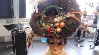 Fantasy Mannequin 2016 Irish Schools Hairdressing Competition