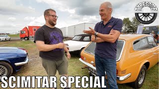 Reliant Scimitar SPECIAL! // Silverstone Classic 2021 // Feat. Kev Osborne