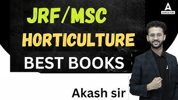 Best book list ,Horticulture ICAR JRF/NET/MSc ..By akash sir,#jrf#horticulture#icar#iari#like