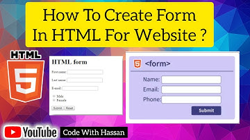 How to Create Form || Part 2 @codewithhassan87 #html #webdesign #html5
