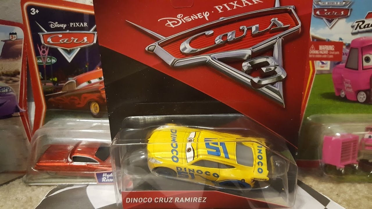 2017 Disney Pixar Cars 3 Dinoco Cruz Ramirez (Reuploaded) - YouTube