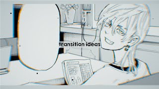 transition ideas for when you're stuck ! | after effects