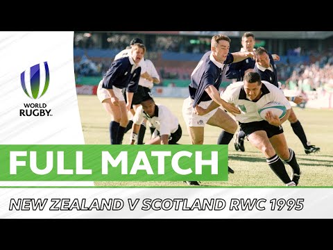 Rugby World Cup 1995: Quarter Final - New Zealand v Scotland