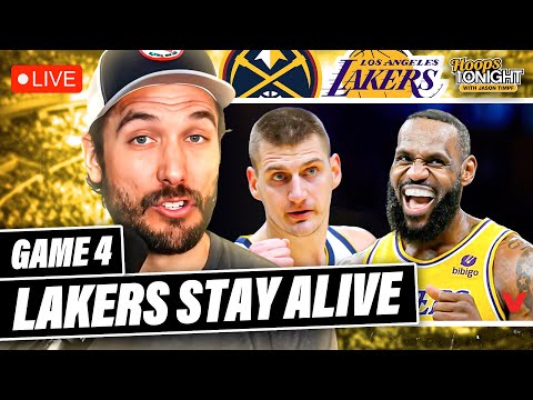 Nuggets-Lakers Reaction: LeBron James & LA survive, take down Jokic & Denver | Hoops Tonight