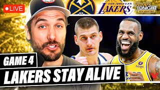 Nuggets-Lakers Reaction: LeBron James \& LA survive, take down Jokic \& Denver | Hoops Tonight