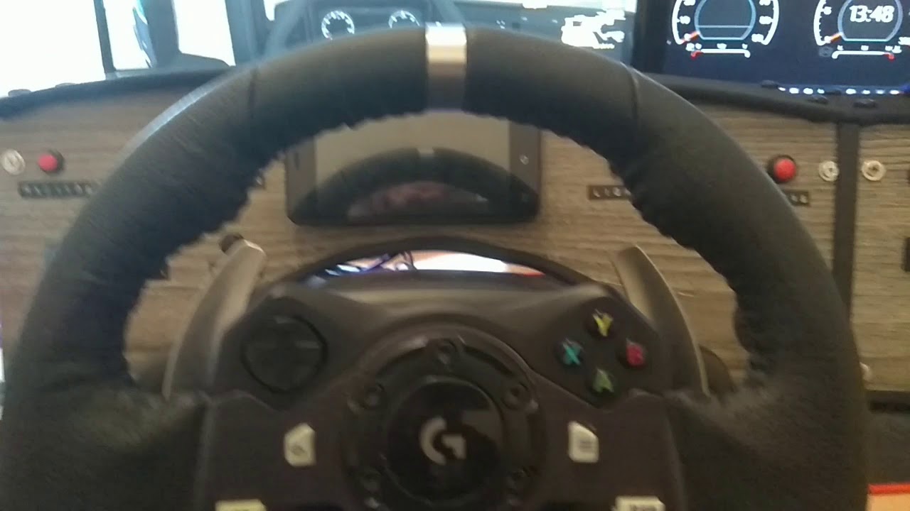 My Logitech G920 Wheel Button Configuration ETS2 & ATS YouTube