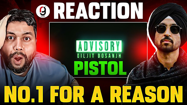 Pistol (Official Audio) Advisory | Diljit Dosanjh ft.Amrit Maan | REACTION BY RG @beastvlogsbyrg