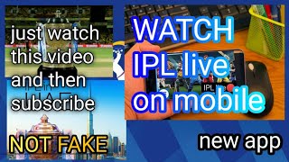 How to watch IPL live on mobile | live IPL | IPL | watch live on mobile | IPL screenshot 3