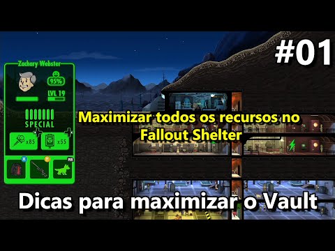 Vídeo: Guia, Dicas E Truques Do Fallout Shelter - Como Ganhar Recursos E Lutar Contra Desastres