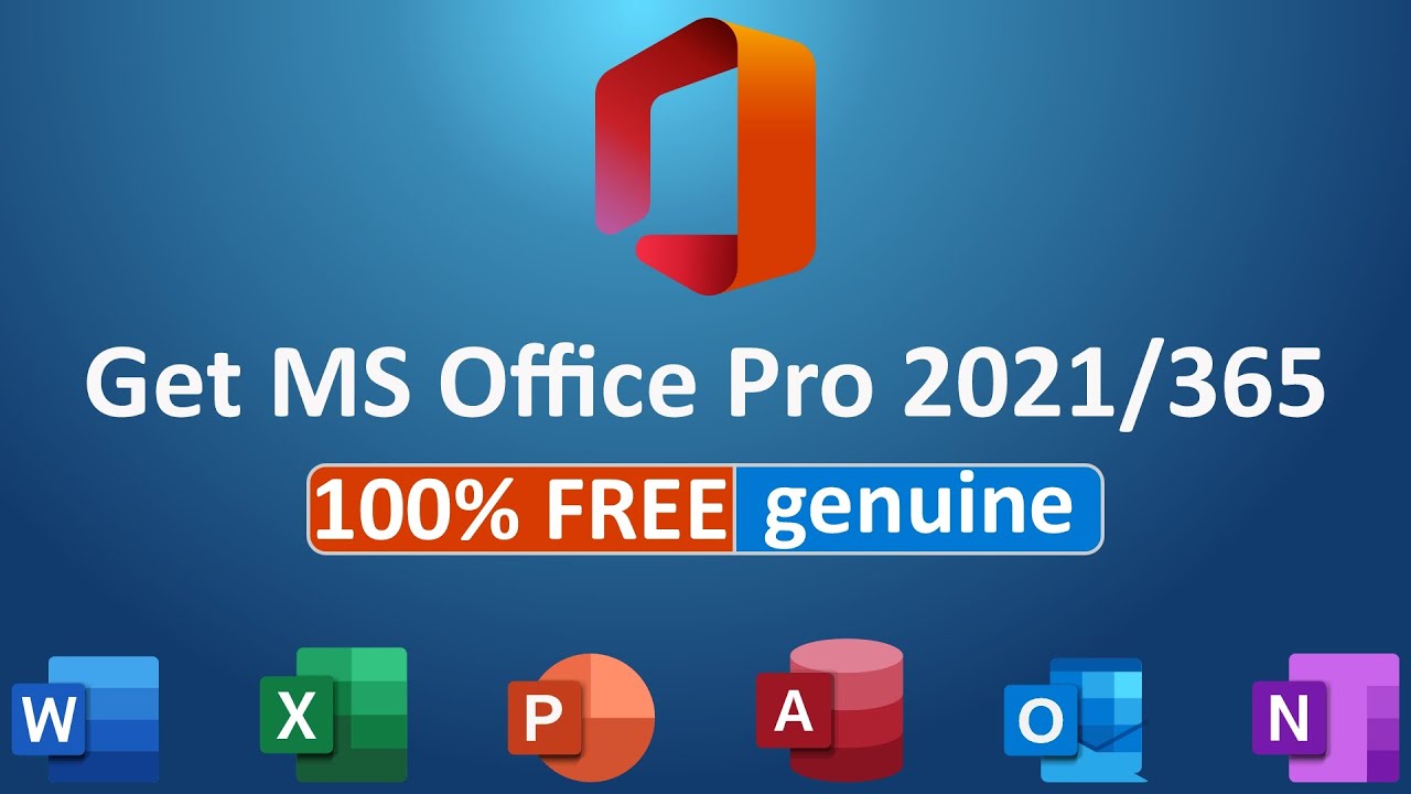 Download and install MS Office 2021365 for free Genuine 100 FREE and Activated