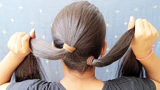Cute! Best Unique Daily Use Juda Hairstyle For Women \ Everyday Hairstyles Look For Ladies Hair 2024