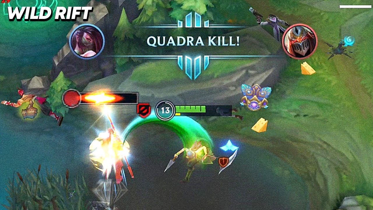 MY FIRST PENTAKILL IN SEASON 4 | Wild Rift Grandmaster Akali - yrslma