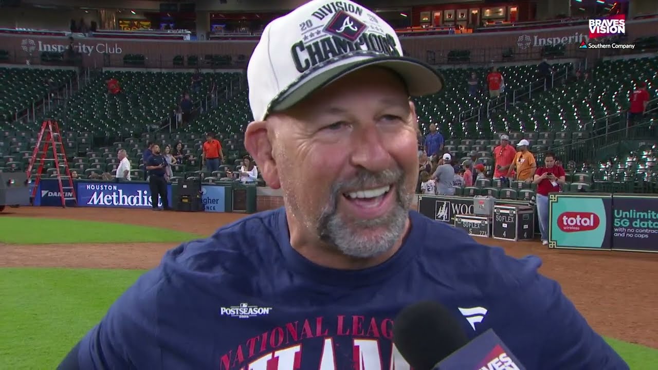 2026 NL East Champions | Walt Weiss | On-Field Celebration Interview