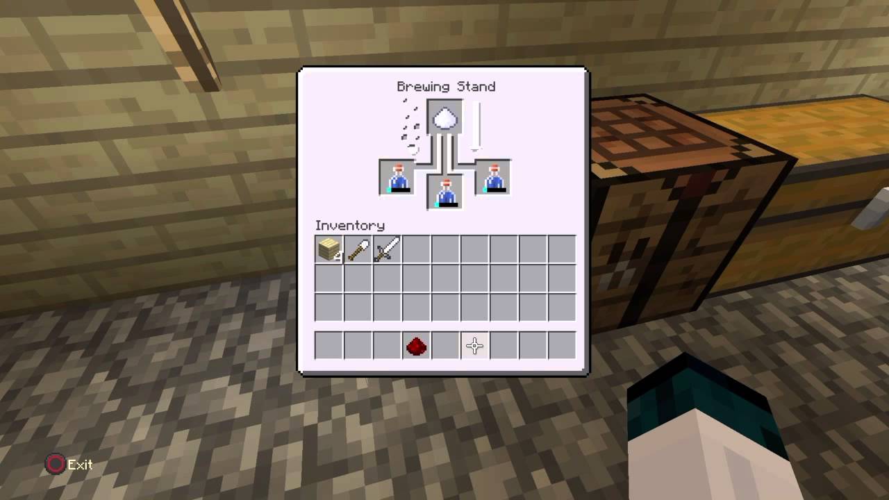 How to make potion swiftness speed on minecraft - YouTube