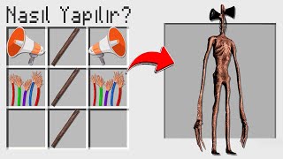 Kaktüs Adam Si̇ren Kafa Yapti - Minecraft