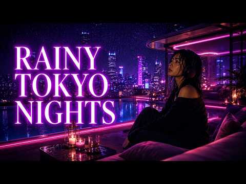 Rainy Tokyo Nights | 2 Hour No Vocals R&B & Slow Neo Soul Playlist