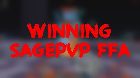 Drilling FFA on SagePvP