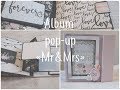 Album Scrapbooking Pop-up "MR&mrs"