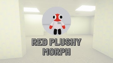 How to get red plushy morph in backrooms morphs roblox