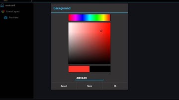 AIDE HelloWorld App Creating