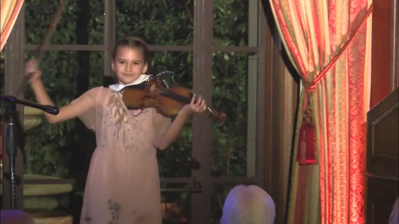 Karolina Protsenko (10 yrs) at Operation Walk Los Angeles Annual Gala (Oct  6, 2018)