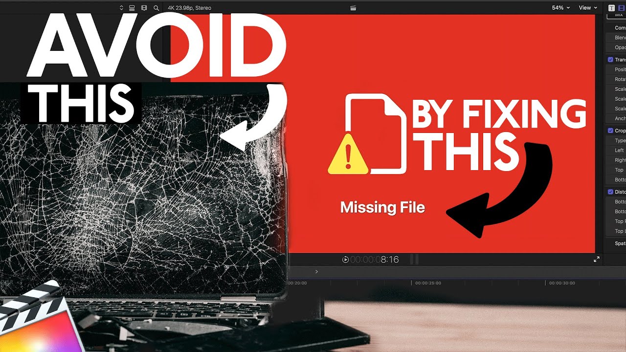 How to Relink Missing Clips in Final Cut Pro - YouTube