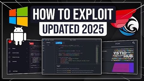 FULL GUIDE How To Exploit In Roblox In 2025   Roblox Executor Exploit Tutorial   PC & Mobile!