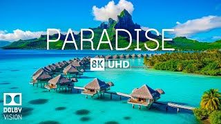 Paradise 8K Video Ultra HD พร้อมเพลงเปียโนนุ่ม - 60 fps - ภาพยนตร์ธรรมชาติ 8K