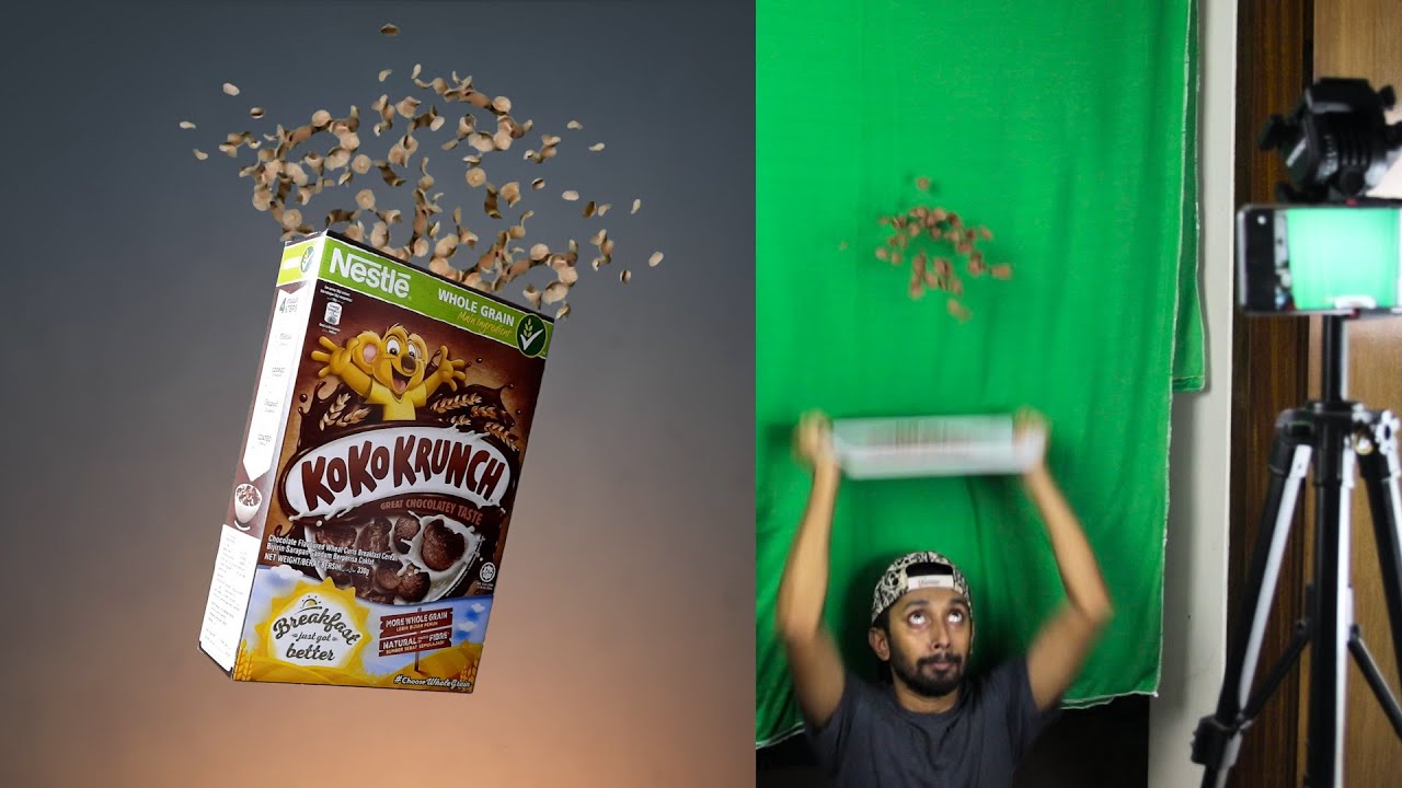 I made a COMMERCIAL with my PHONE!  | Recreating Daniel Schiffer's Cereal Commercial