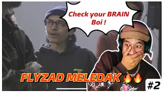 TIDAK BISA BERWORD - WORD LAGI.   | RHYME PAYS BATTLE RAP FLYZAD VS SLEEPEARTH Round 1 Reaction