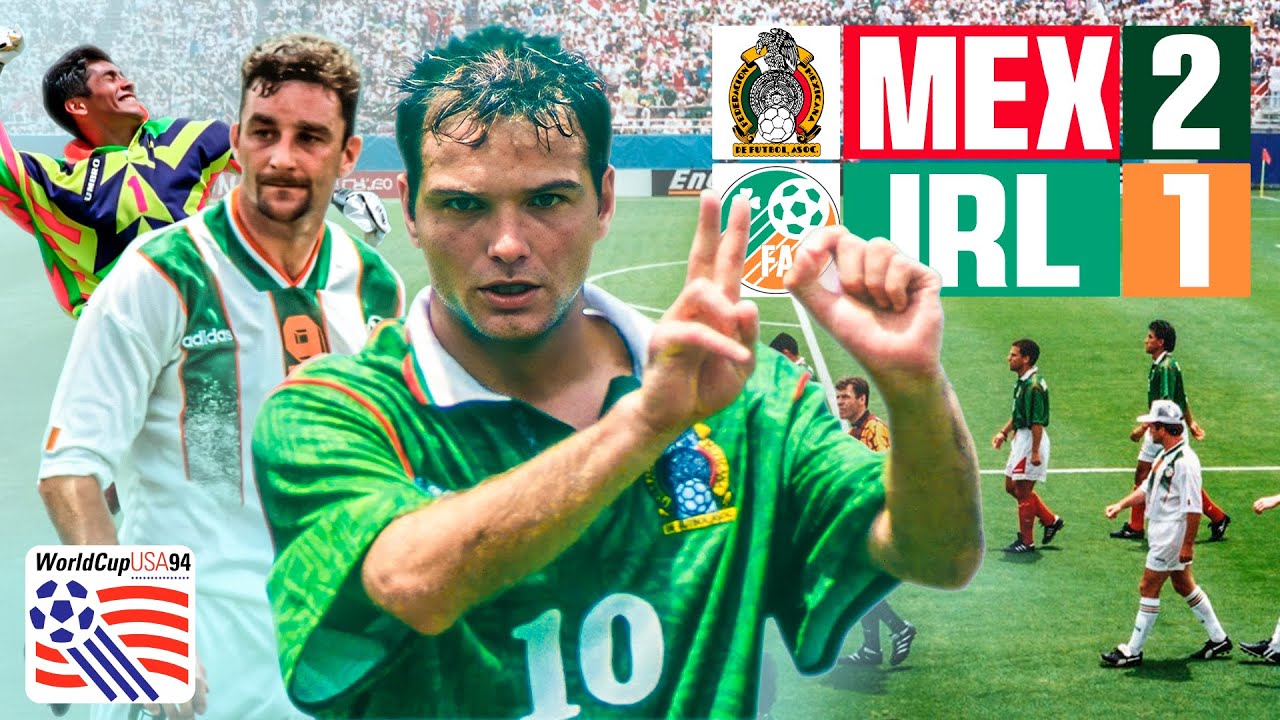 El DOBLETE del Niño Artillero a IRLANDA en ESTADOS UNIDOS 1994 🏆