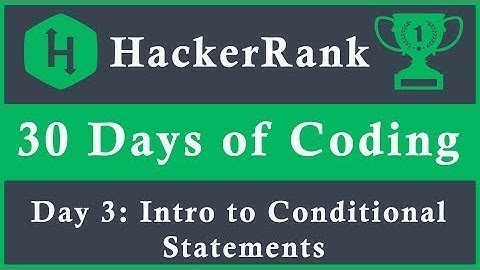 Day 3: Intro to Conditional Statements || Hacker Rank