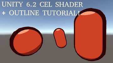 Unity 6.2 - Cel Shader and Outline Tutorial! #unityengine