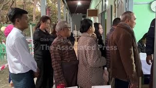 Voting underway in third round of Myanmar's controversial general election - AP Explains
